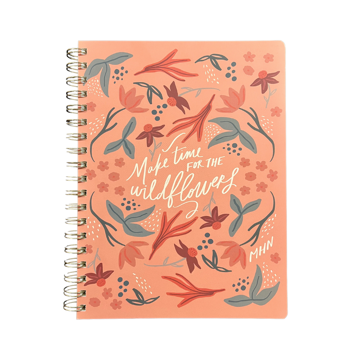 Make Time for the Wildflowers" - Spiral Journal – Garden24