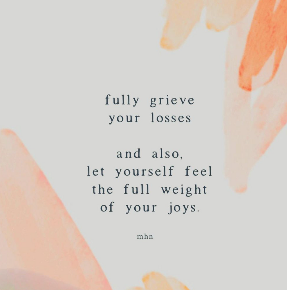 Let Yourself Feel the Full Weight of Your Joys