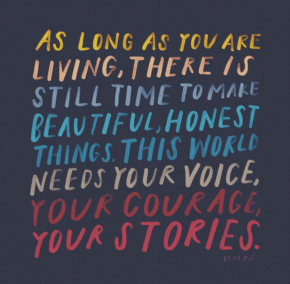 This World Needs Your Stories