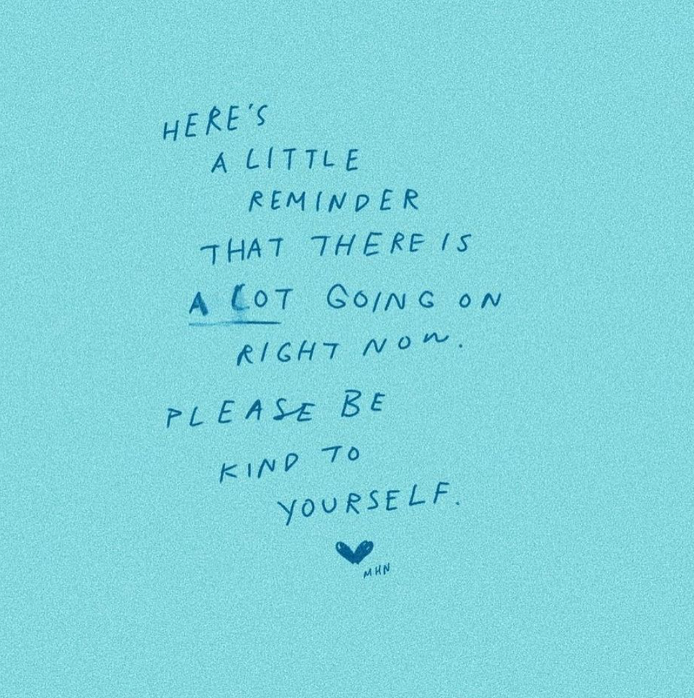 Please Be Kind To Yourself