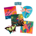 "Fly" Sticker Bundle