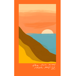
                
                    Load image into Gallery viewer, &amp;quot;The sun was still rising&amp;quot; - Vinyl Sticker
                
            