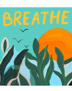 "Breathe" - Vinyl Sticker