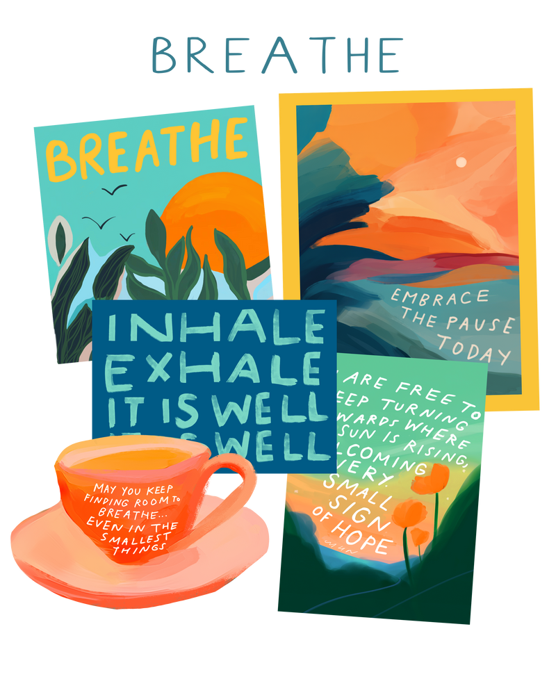 
                
                    Load image into Gallery viewer, &amp;quot;Fall-Breathe&amp;quot; Sticker Bundle
                
            