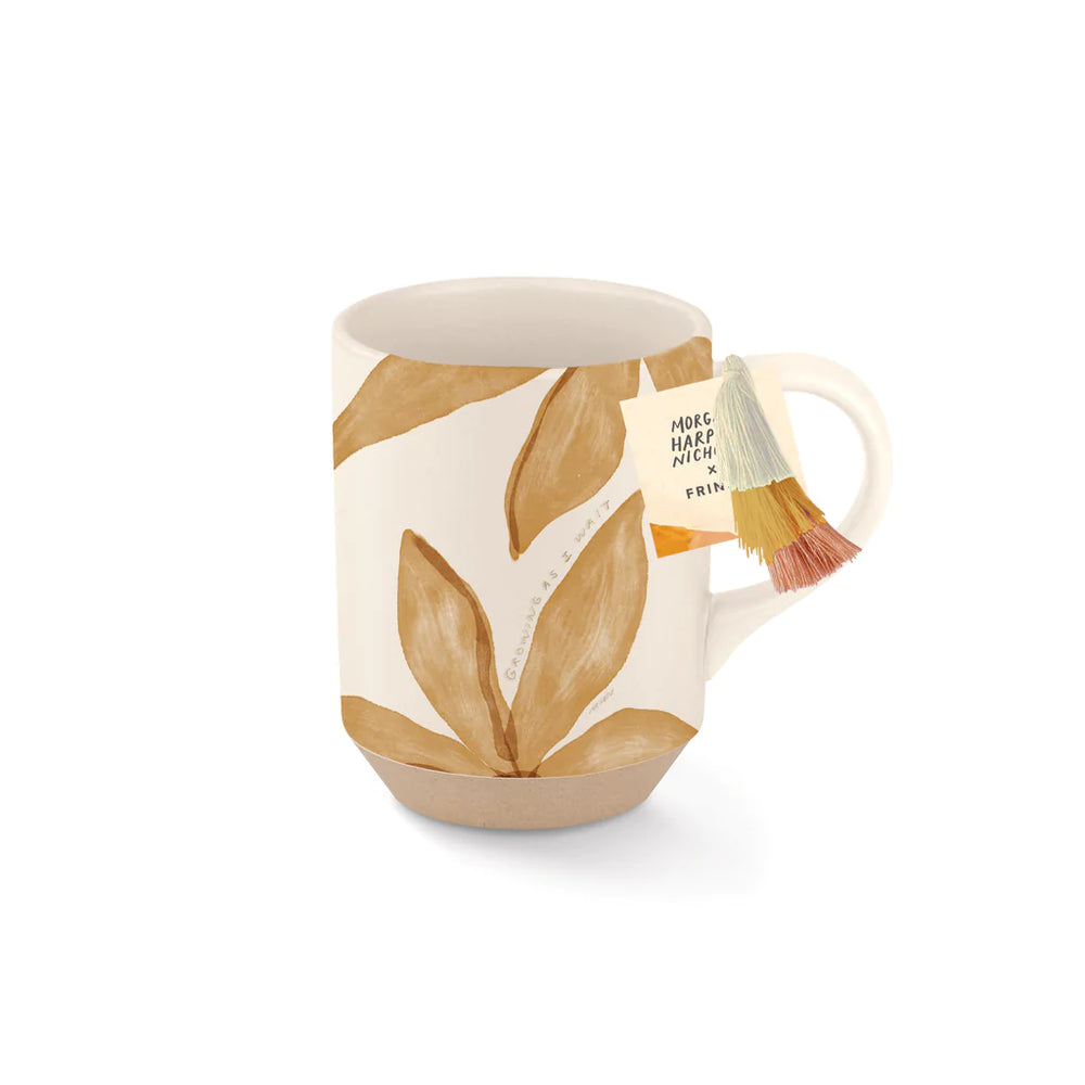 
                
                    Load image into Gallery viewer, &amp;quot;Growing as I wait&amp;quot; - 11 oz Ceramic Mug
                
            