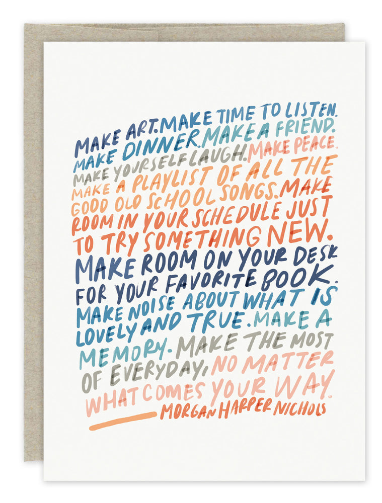"Make The Most Of Every Day" Birthday Card